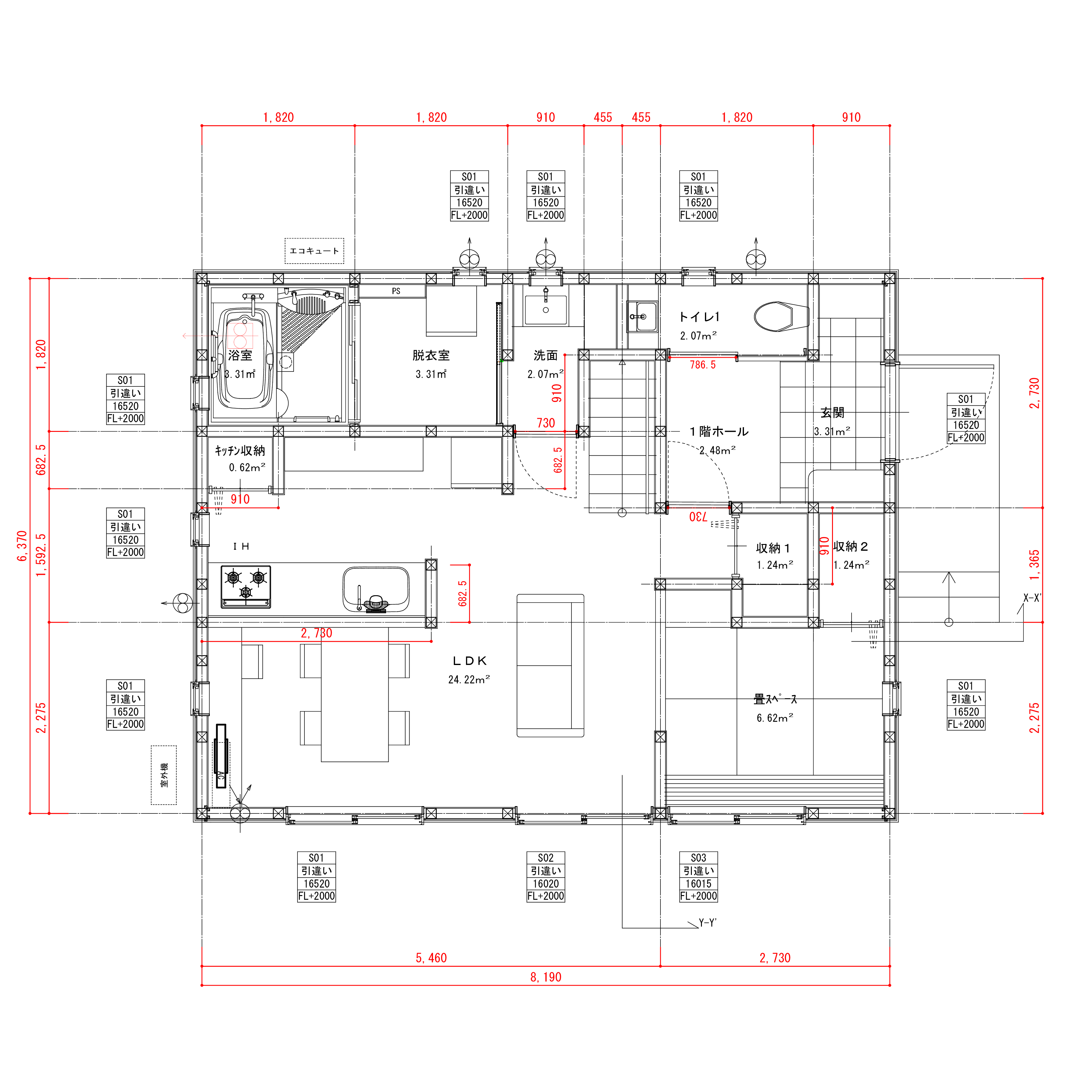 建築確認申請図
